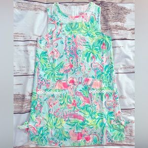 Lilly Pulitzer Seasalt blue On Parade shift